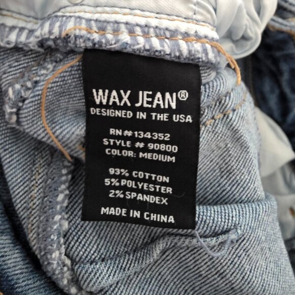 Women's Wax Blue Jean size 11/30 - Picture 4 of 8